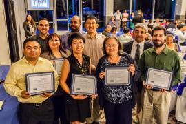 2014 Political Endorsement Committee members and phone bankers received the CAPE 2014 Volunteer Service Award.